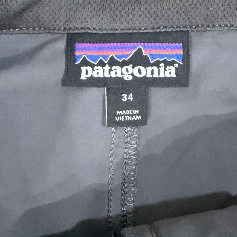 Patagonia Quandary Pants Men’s Size 34 (34x32) Gray Hiking Nylon Lightweight - Picture 6 of 6